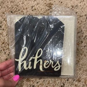 Kate Spade his and hers luggage tags - never opened